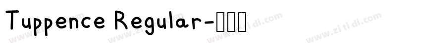 Tuppence Regular字体转换
